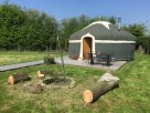 Yurt Glampsite with Hot Tub near Anslow, Staffordshire, England
